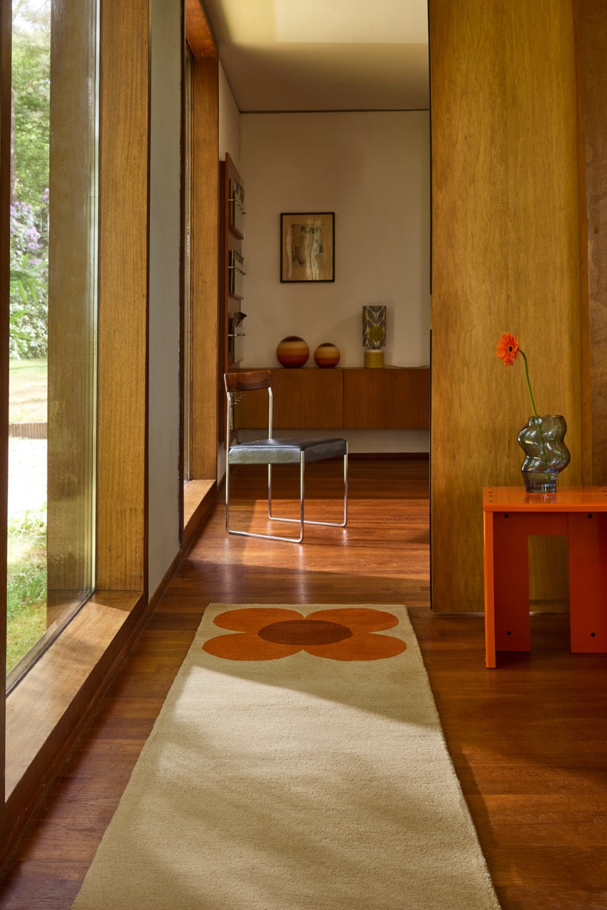 Orla Kiely Flower Placement Pumpkin 158203