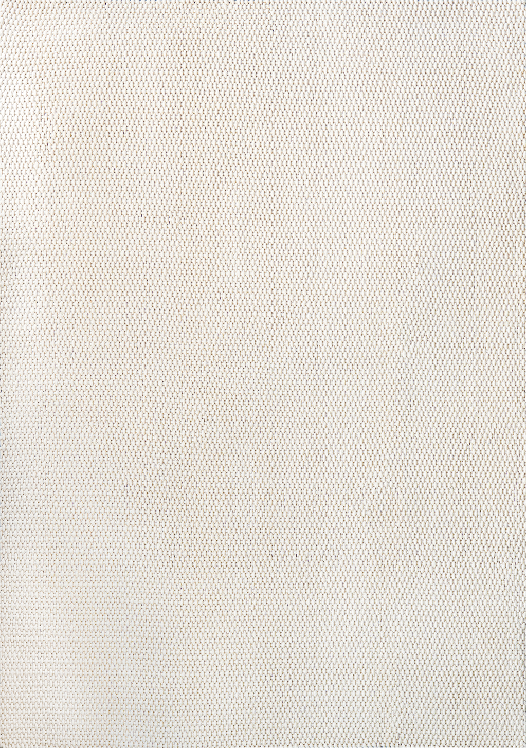 Full top-down view of Acsento Chania Ivory indoor-outdoor rug showing complete flatwoven design

