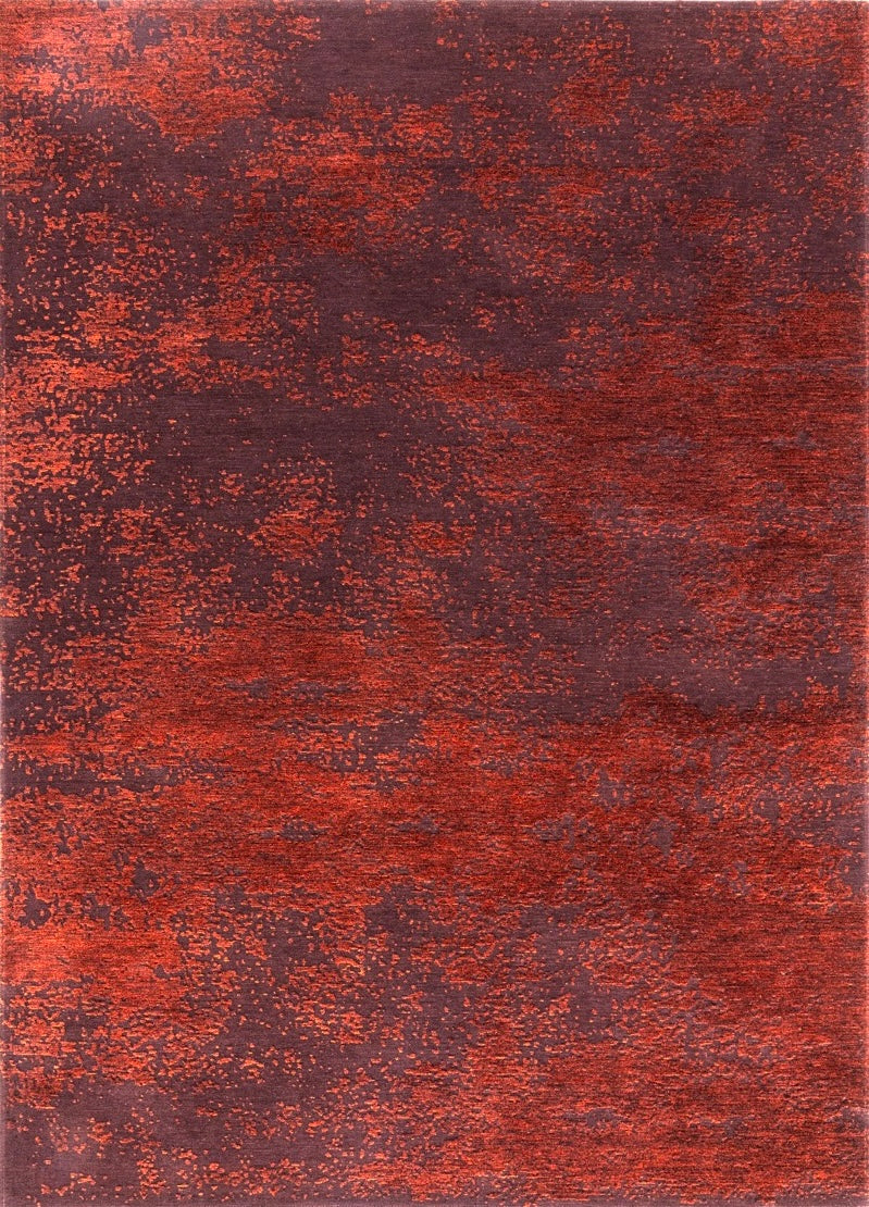Burgundy Flatweave Rug Acsento Laguna Burgundy, detail
