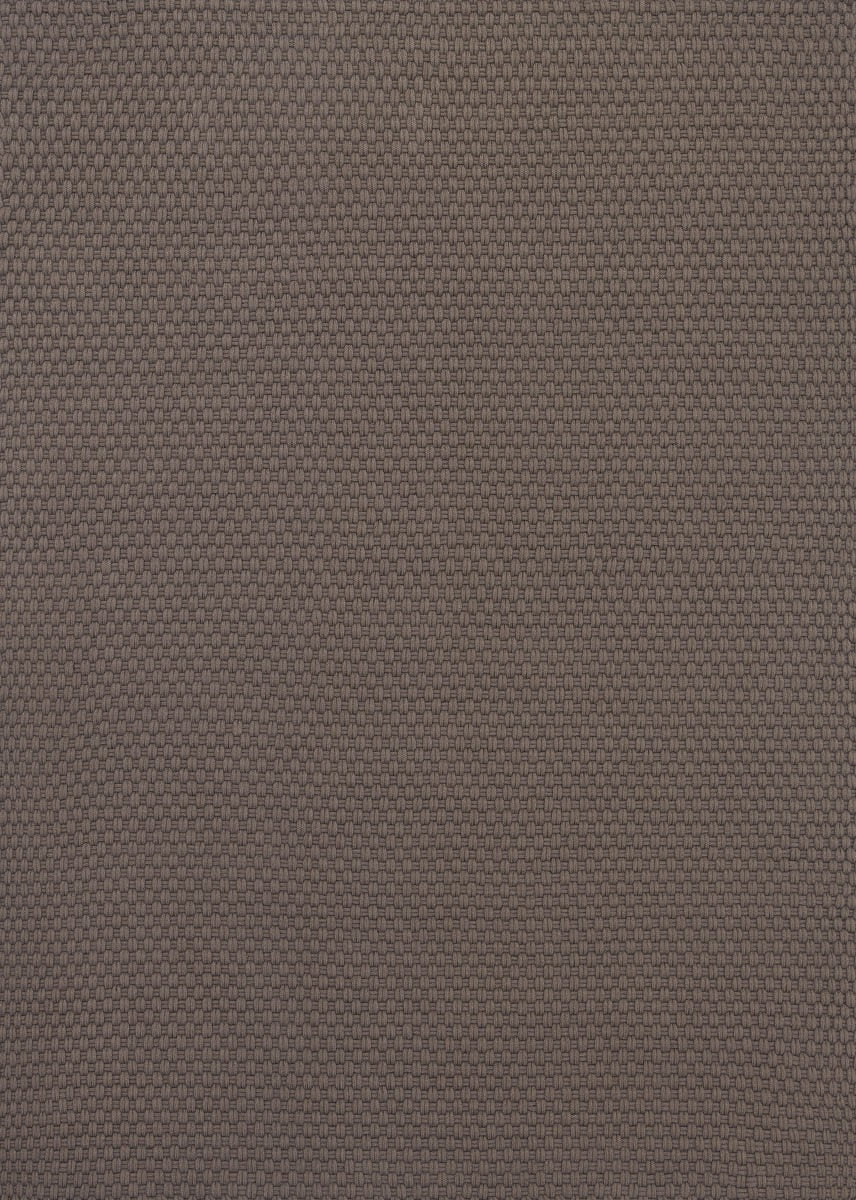 Top-down image of Lace Grey Taupe rug showing subtle two-tone weave in calming neutral shades

