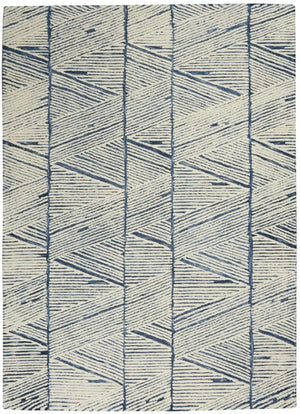 Nourison | Colorado White Blue CLR01 | Carpet | Tapison