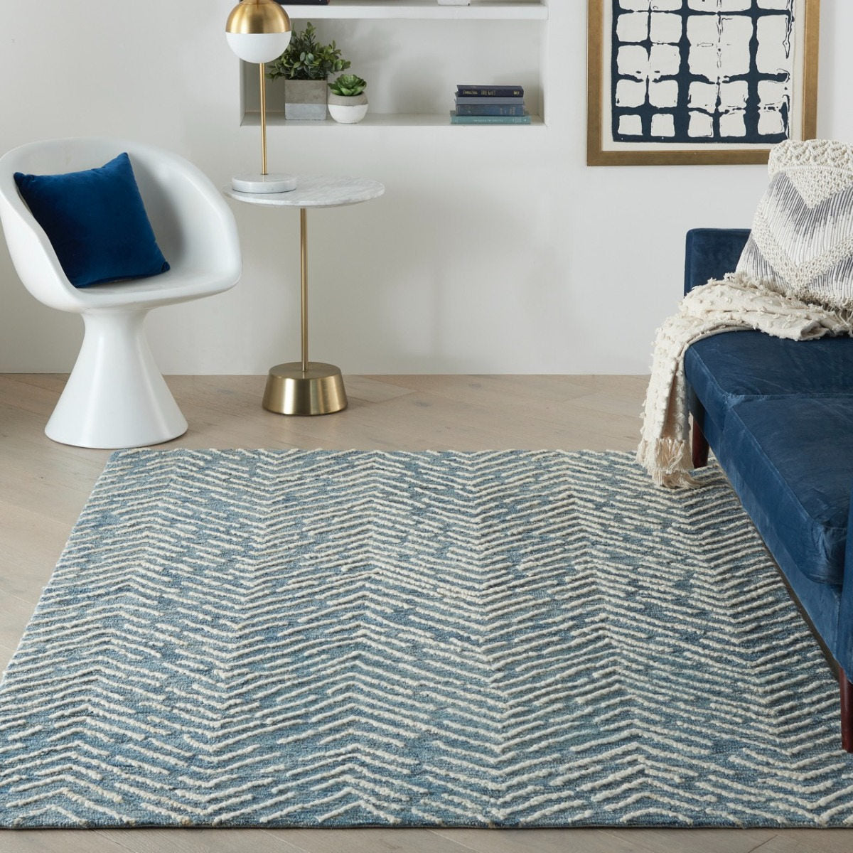 Nourison Colorado Indigo Ivory CLR02