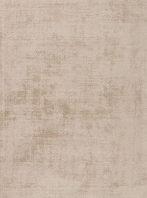 Acsento Corfu Ivory hand-loomed nylon rug in warm beige tones - durable modern design