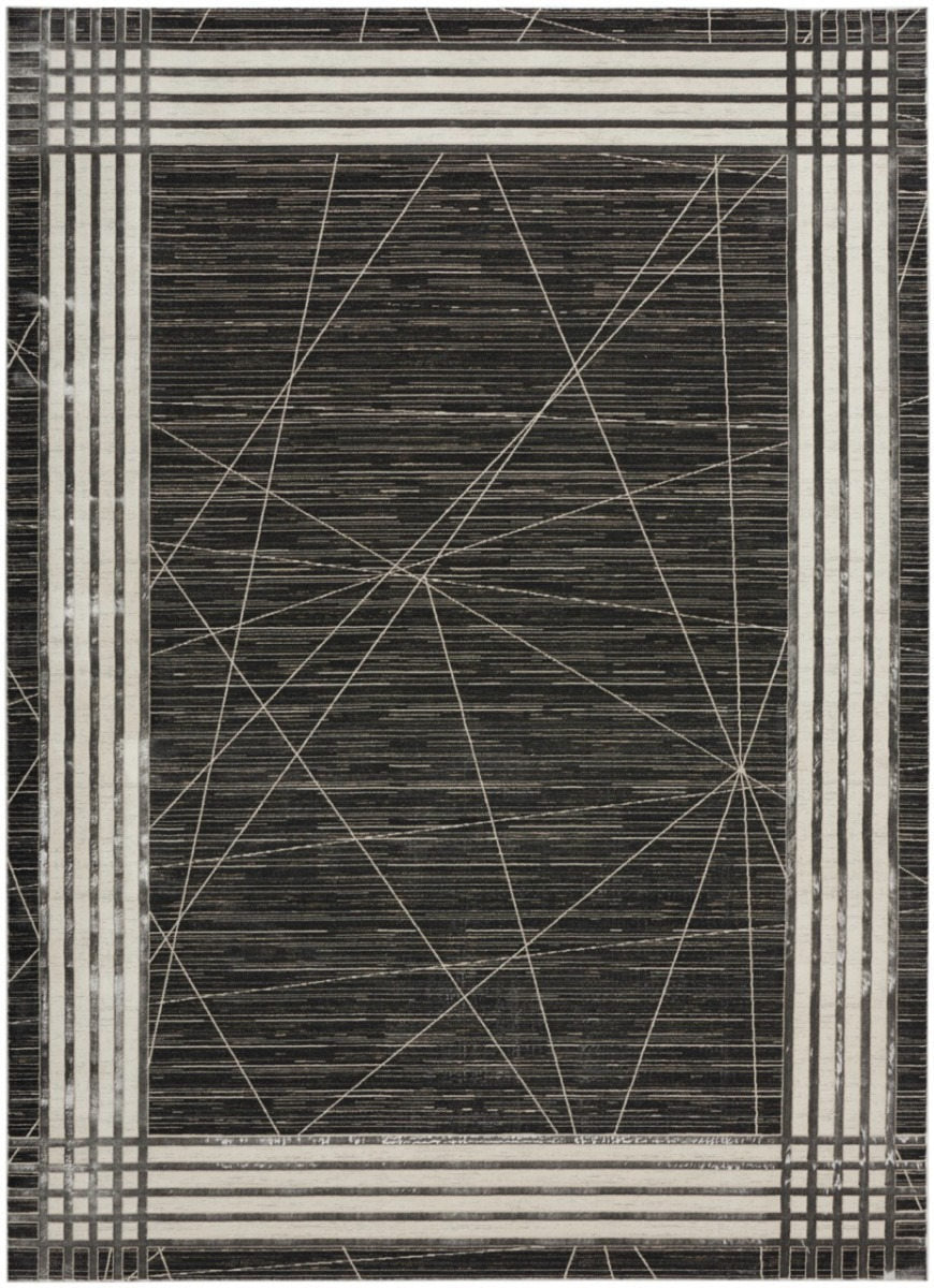 Nourison | Desire Charcoal Silver DSR01 | Carpet | Online Tapijten
