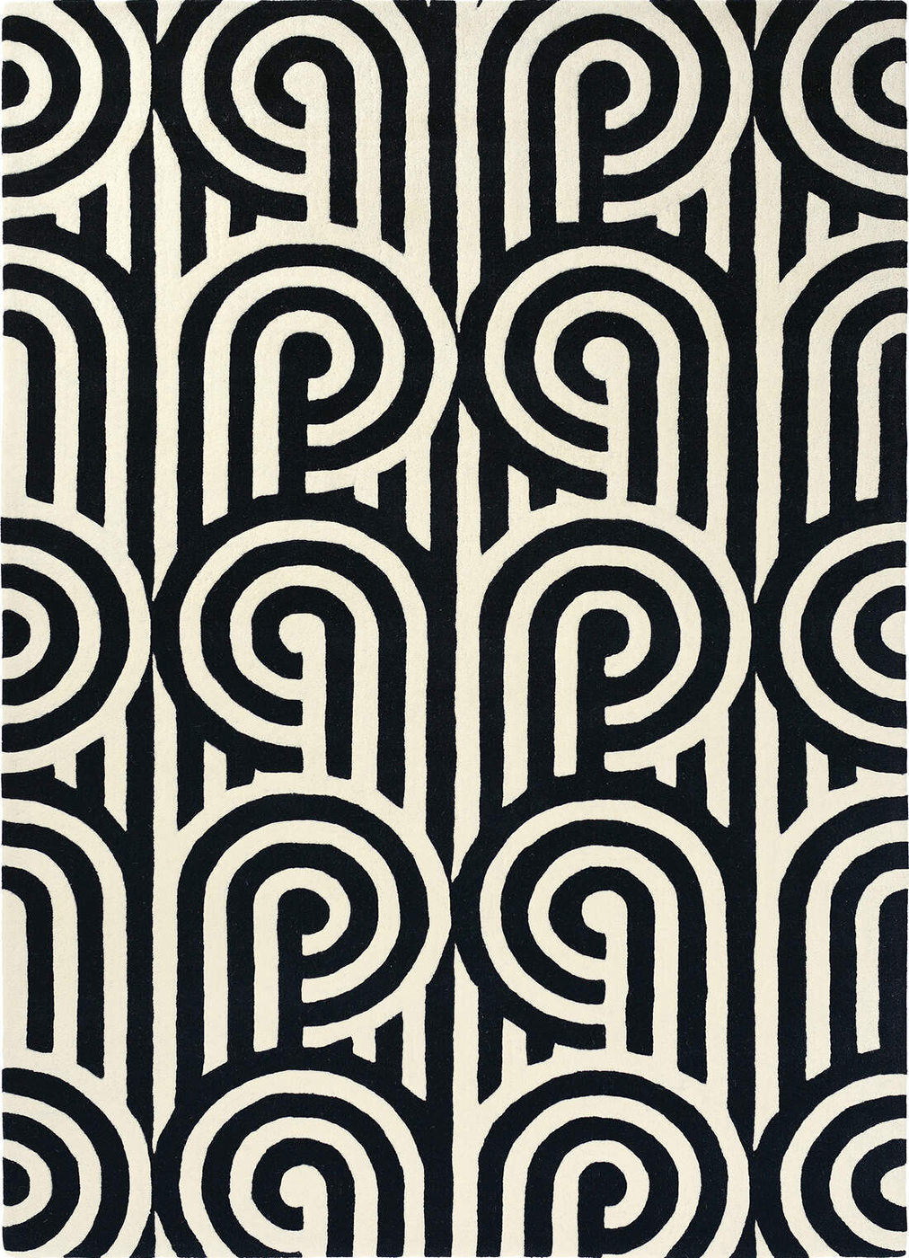 Florence Broadhurst Turnabouts Black