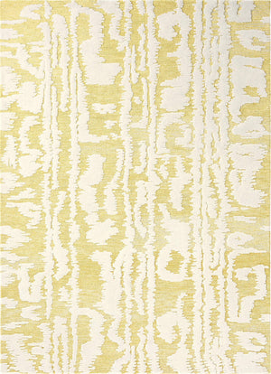 Florence Broadhurst | Waterwave Stripe Citron 039906 | Carpet | Tapison