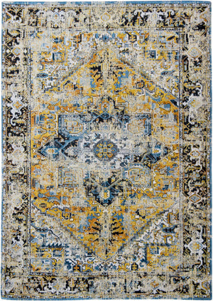 Louis de Poortere | Antiquarian Antique Heriz Amir Gold 8704 | Carpet | Tapison