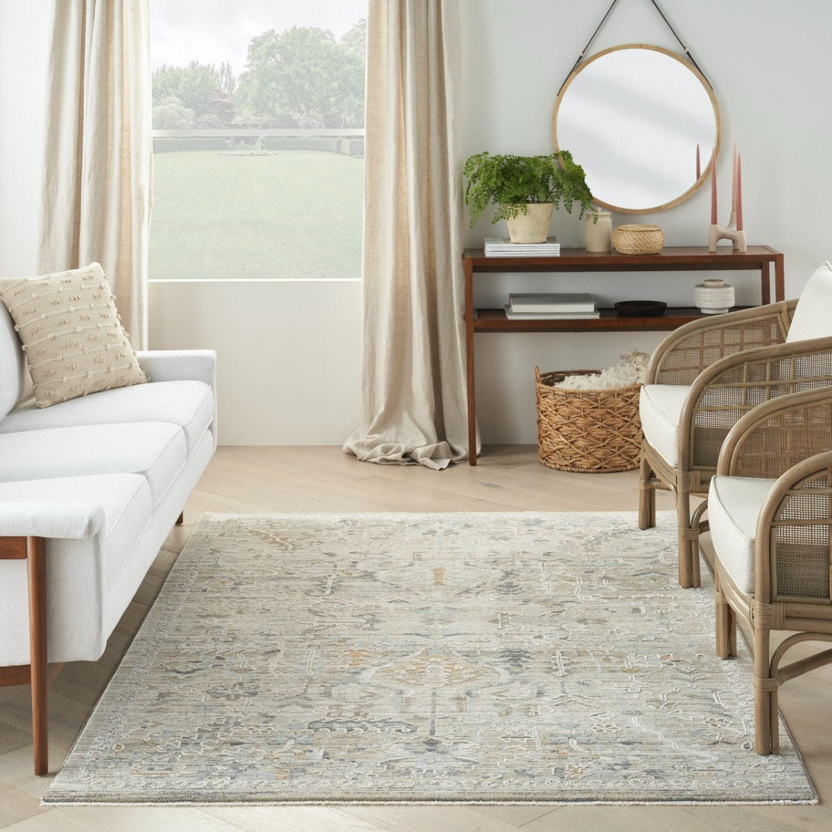 Nourison Lynx Ivory Taupe LNX02