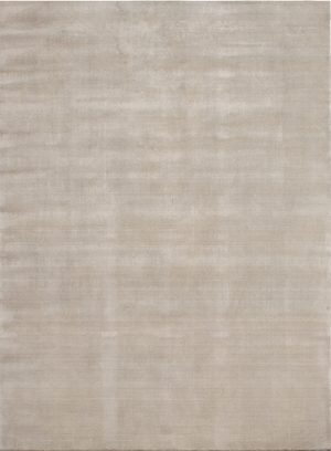 Massimo Earth Bamboo Soft Grey wool rug, top view