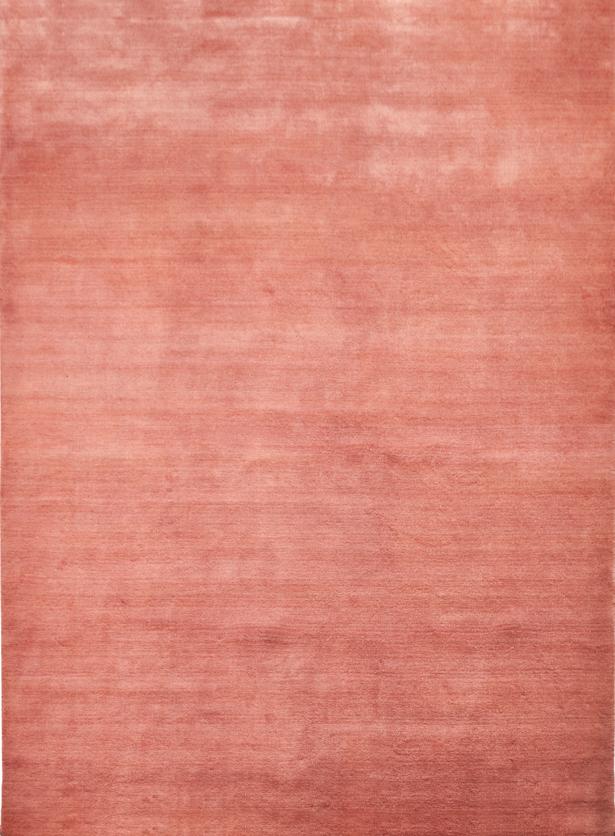 Massimo Earth Bamboo Terra Cotta wool rug, top view