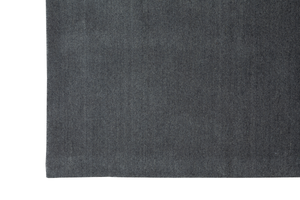 Massimo Earth Natural Dark Grey wool rug, full view