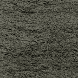 Massimo Rya Charcoal high pile wool rug, detail of the long pile
