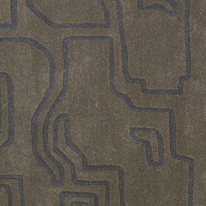 Massimo Structures 2.0 Arctic Green rug, detail of the surface