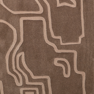 Massimo Structures 2.0 Pale Rose pink rug, detail of the surface