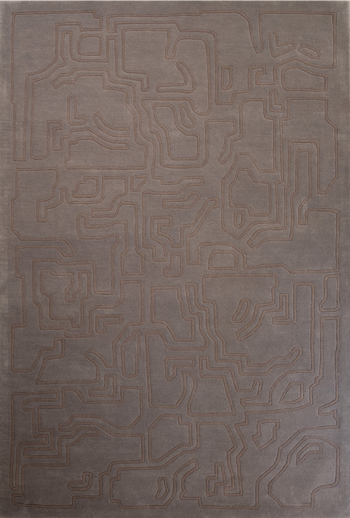 Massimo Structures 2.0 Volcano Dust rug, top view
