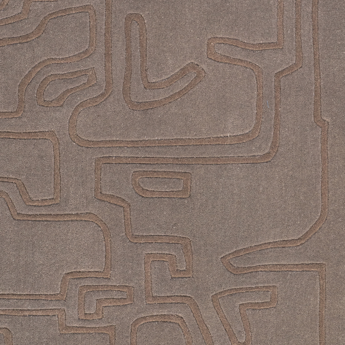 Massimo Structures 2.0 Volcano Dust rug, detail of the surface