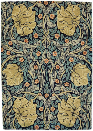 Morris & Co | Pimpernel Indigo 28818 | Carpet | Tapison