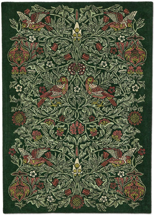 Morris & Co | Bird Tump Green 128307 | Carpet | Tapison