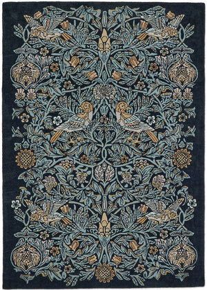 Morris & Co | Bird Webbs Blue 128308 | Carpet | Tapison