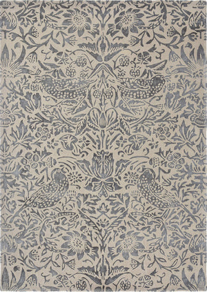 Morris & Co | Pure Strawberry Inky Grey 28105 | Carpet | Tapison