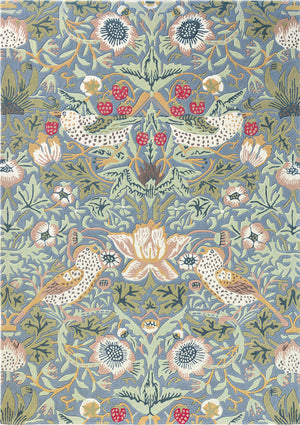 Morris & Co | Strawberry Thief Slate 27718 | Carpet | Tapison