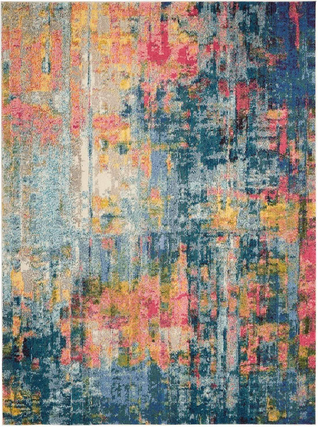 Nourison | Celestial Blue Yellow CES09 | Carpet | Tapison