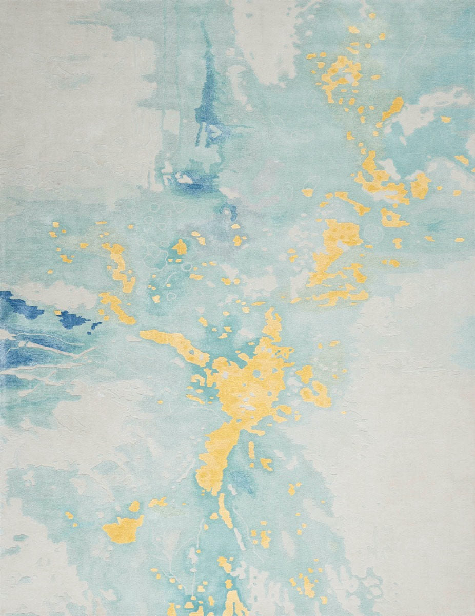 Nourison | Prismatic Seafoam Gold PRS26 | Carpet | Online Tapijten