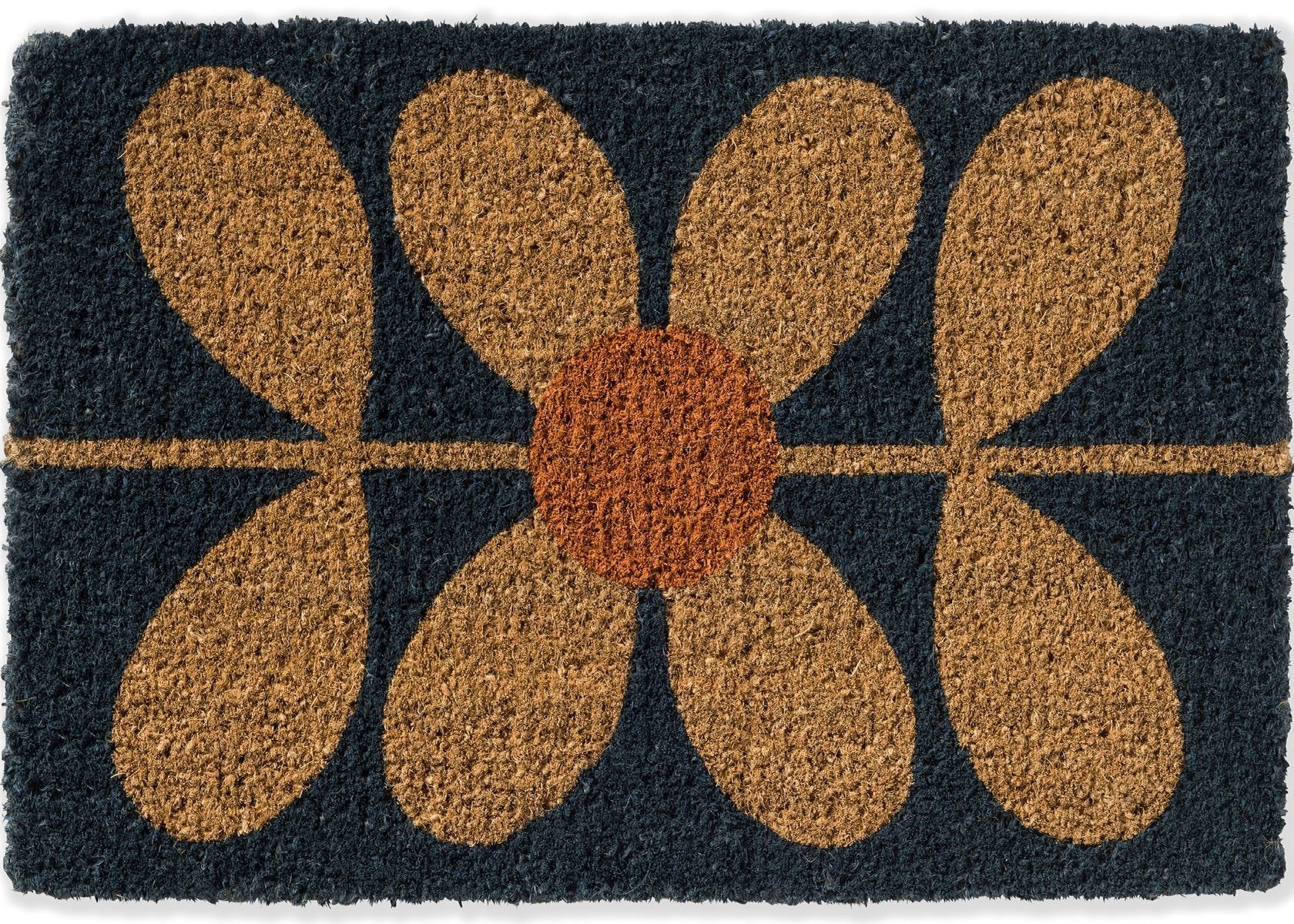 Orla Kiely | Doormat Sixties Stem Navy 564008 | Carpet | Tapison