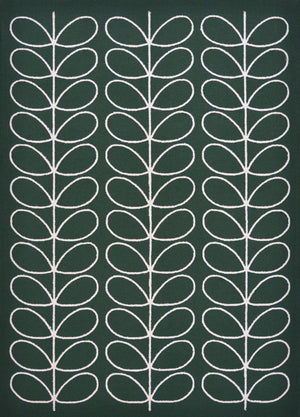 Orla Kiely | Linear Stem Jade 460507 | Carpet | Online Tapijten