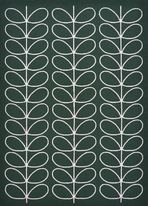 Orla Kiely | Linear Stem Jade 460507 | Carpet | Tapison