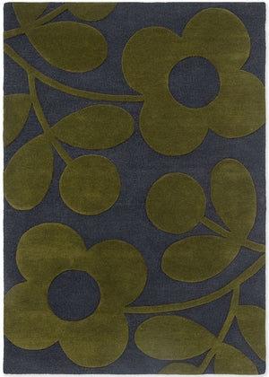 Orla Kiely | Spring Stem Marine 063908 | Carpet | Tapison