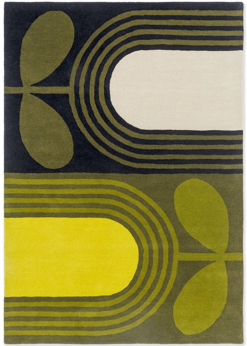 Orla Kiely | Striped Tulip Seagrass 160307 | Carpet | Tapison