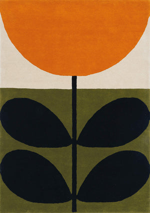 Orla Kiely | Stem Black 059803 | Carpet | Tapison