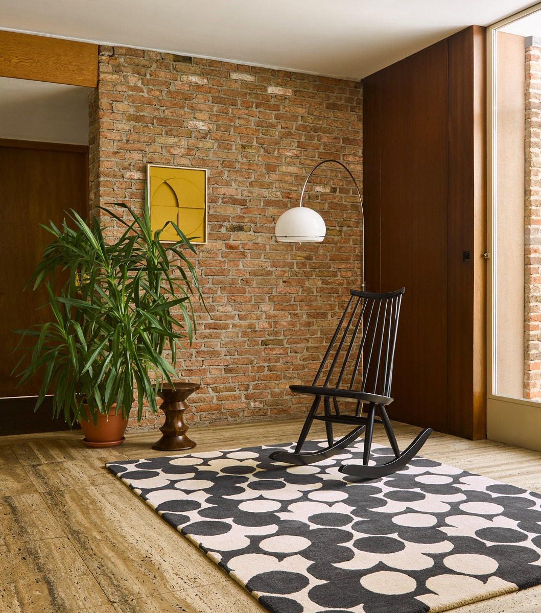 Orla Kiely Puzzle Flower Slate 60905