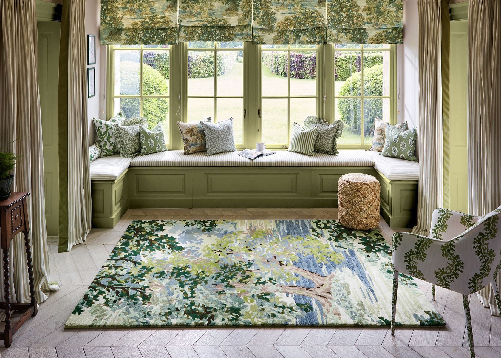 Sanderson Ancient Canopy Forest Green 146708