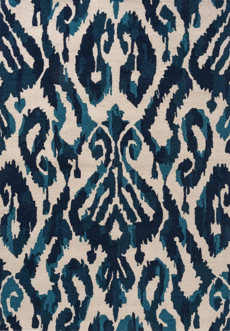Sanderson | Kasuri Indigo 446208 | Carpet | Tapison