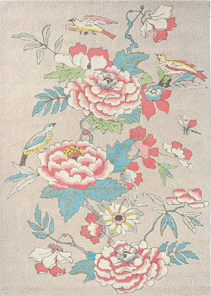 Wedgwood | Paeonia Blush Coral 37902 | Carpet | Tapison