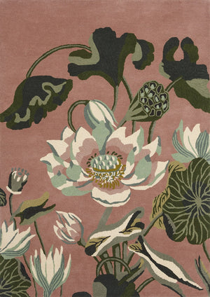 Wedgwood | Waterlily Dusty Rose 38602 | Carpet | Tapison